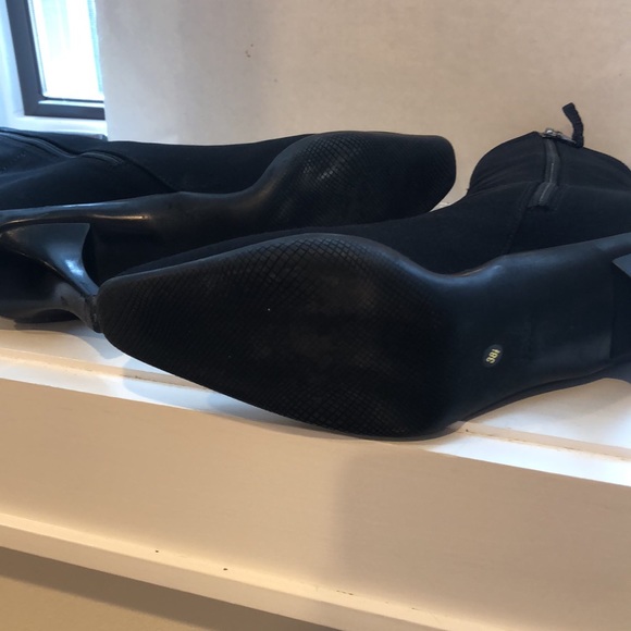 PRADA BRUSHED LEATHER ANKLE BOOTS - Picture 6 of 9